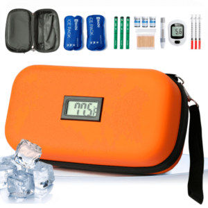 Insulin Travel Cooler - Orange